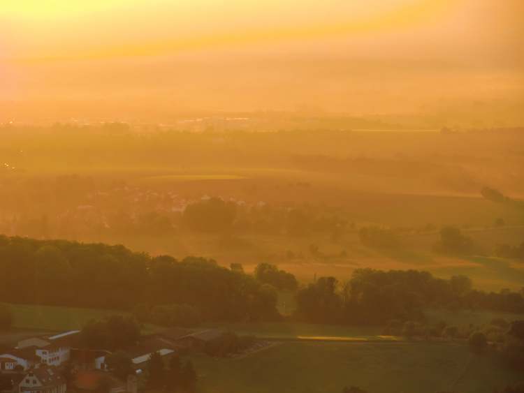 im Abendlicht des Sonnenuntergangs (Bitte hier klicken um dieses Bild in seiner vollen Größe zu betrachten)