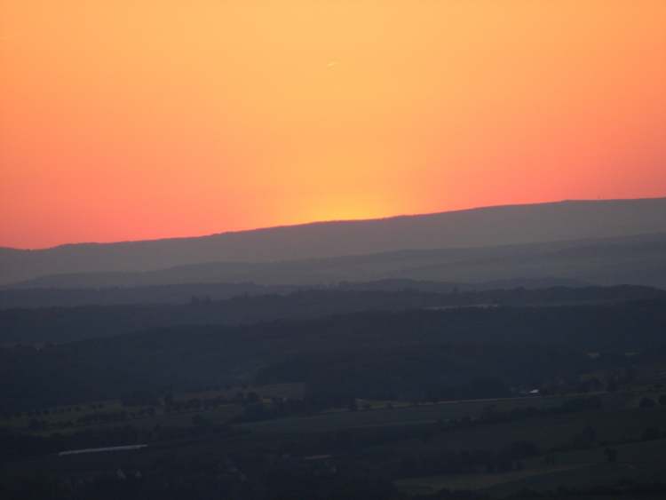 gerade war der Sonnenuntergang (Bitte hier klicken um dieses Bild in seiner vollen Größe zu betrachten)