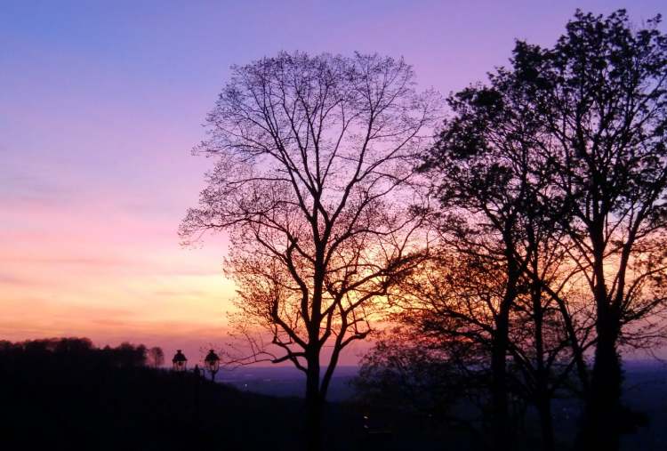 herrlicher Sonnenuntergang (Bitte hier klicken um dieses Bild in seiner vollen Größe zu betrachten)