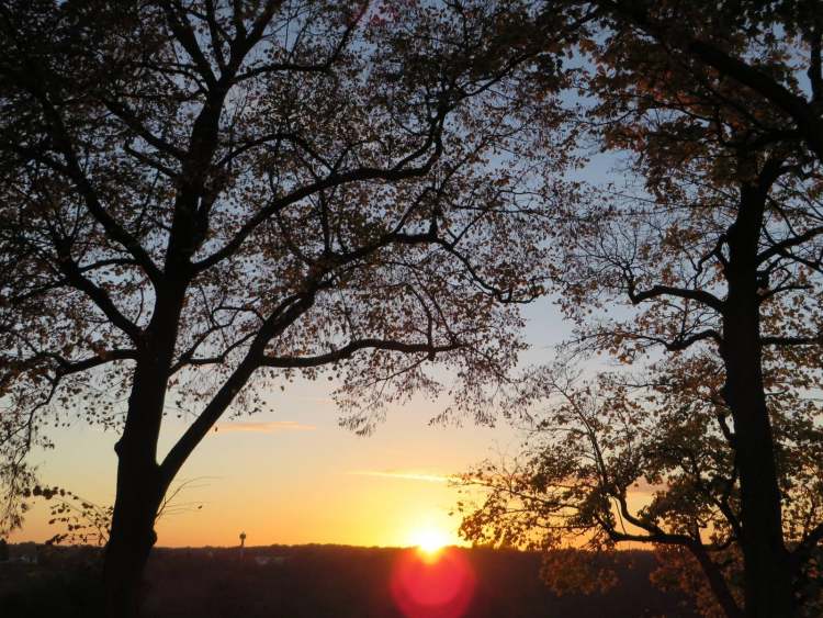Sunset in Waldenburg (Bitte hier klicken um dieses Bild in seiner vollen Größe zu betrachten)