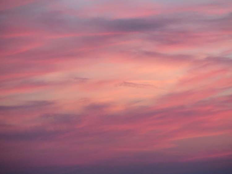 Abendlicher Wolkenhimmel (Bitte hier klicken um dieses Bild in seiner vollen Größe zu betrachten)