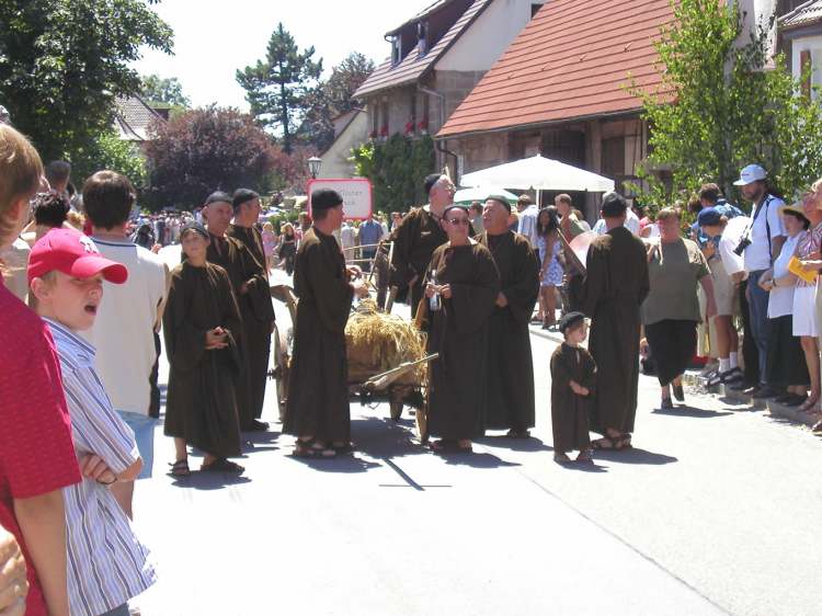 Mönche vom Kloster Goldbach (Bitte hier klicken um dieses Bild in seiner vollen Größe zu betrachten)