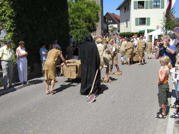 Erinnerung an die Pestzeiten (Bitte hier klicken um dieses Bild in seiner vollen Größe zu betrachten)