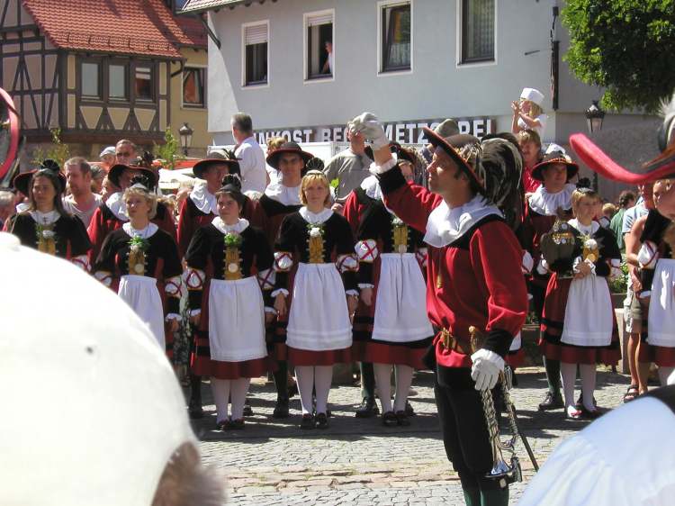 Grosser Siedershof Schwäbisch Hall  (Bitte hier klicken um dieses Bild in seiner vollen Größe zu betrachten)