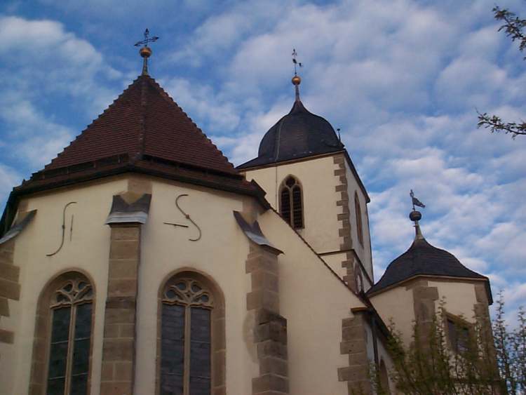 Waldenburg evangelische Kirche (Bitte hier klicken um dieses Bild in seiner vollen Größe zu betrachten)