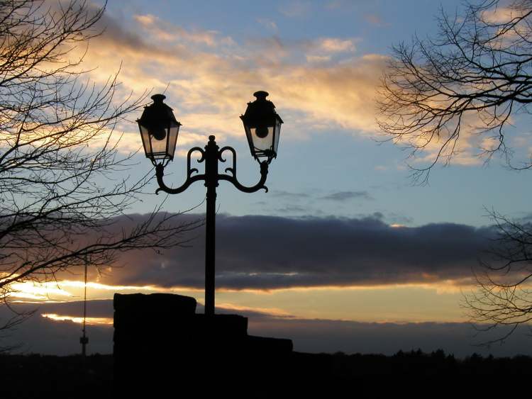 Waldenburg Bastei Abendstimmung (Bitte hier klicken um dieses Bild in seiner vollen Größe zu betrachten)