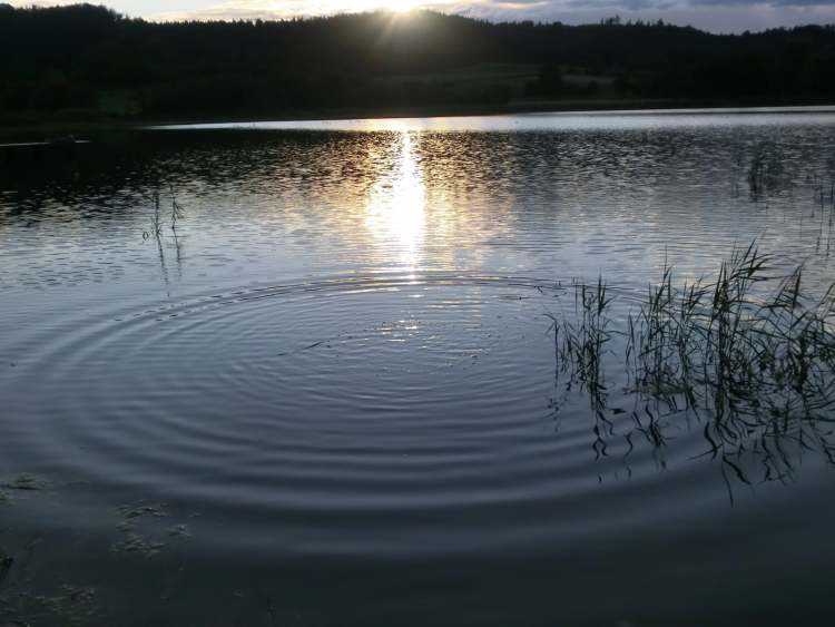 Starkholzbacher See (bei Schwäbisch Hall) (Bitte hier klicken um dieses Bild in seiner vollen Größe zu betrachten)