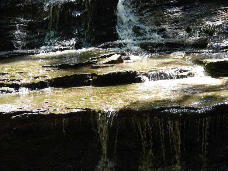 Murrhard Wasserfall (Bitte hier klicken um dieses Bild in seiner vollen Größe zu betrachten)