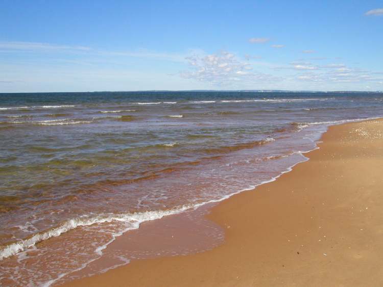 Sandstrand Schweden (Bitte hier klicken um dieses Bild in seiner vollen Größe zu betrachten)